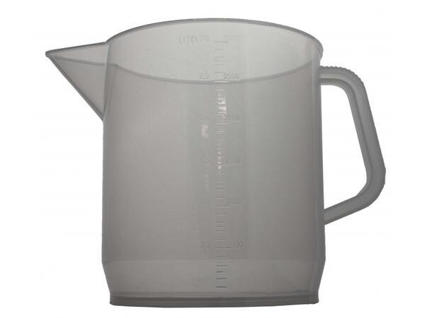 Målebeger / Litermål 3000 ml målemugge / desilitermål 