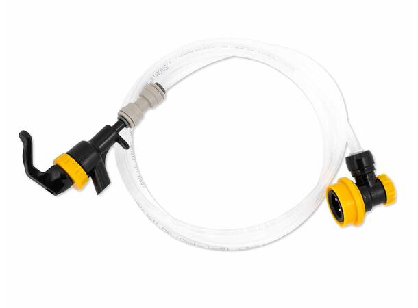 Piknic-kran med skumdempende slange 1/4" Picnic, Ny forbedret versjon! 