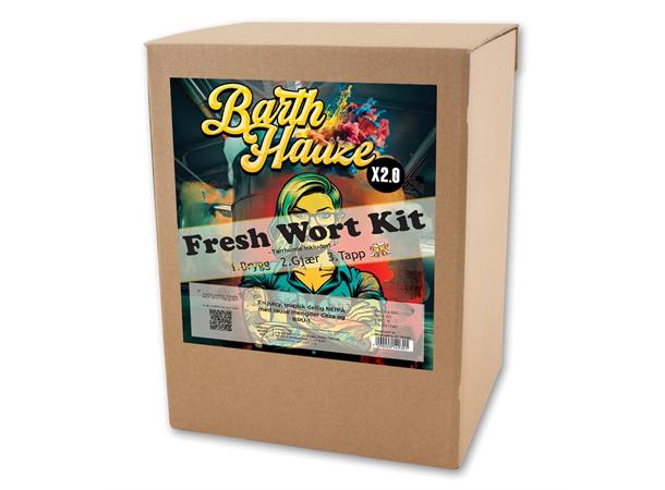 Barth Haaze X 2.0 Fresh Wort Kit BRU-1 og Citra NEIPA 