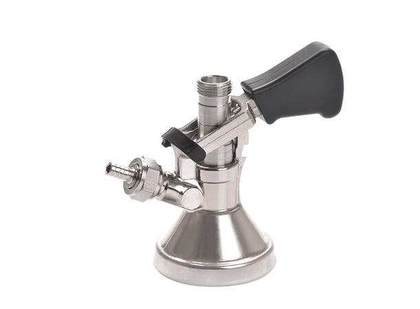 Fatkobling for G-kobling 5/8" gjenger på inn- og utgang 