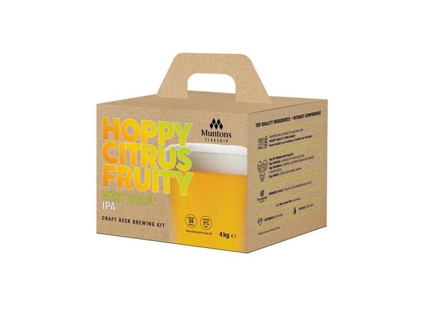 Muntons Flagship West Coast IPA 3kg Hoppy Citrus Fruity Ekstraksett 