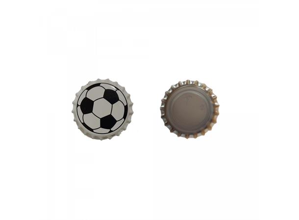 26 mm Fotball Flaskekapsler - OXYCAPS 100stk Ølkapsler - Oksygenabsorberende