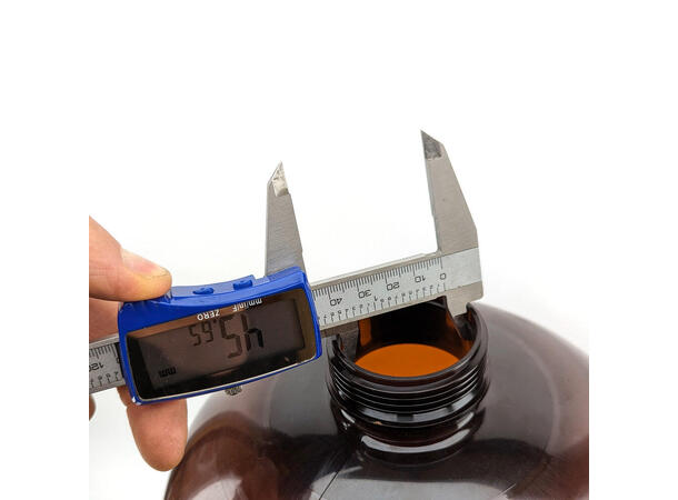 Oxebar 20L Amber PET Keg Polymer fat med kork og håndtak 