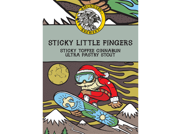 Sticky Little fingers Amundsen Allgrain ølsett 20 L / Juleøl 
