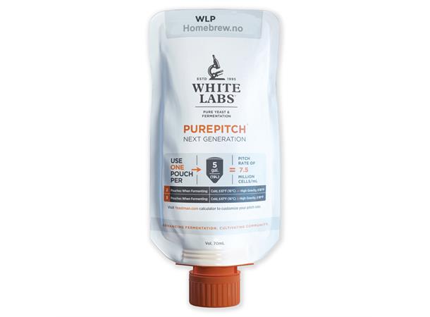 WLP400 Belgian Wit Ale Yeast 70ml PurePitch - Best før 11 Mai 2026 