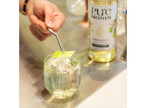 Pure by Monin Green Apple - 0,7 L Frisk smak av grønt eple 