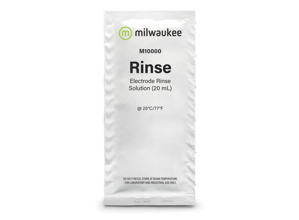 Milwaukee Rinse Solution pH 20 ml 20 ml. Skyllevæske for pH elektrode 