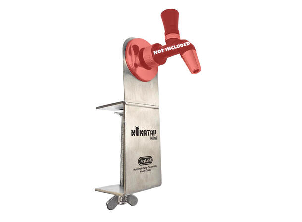 Nukatap Mini Horizontal Clamp On Bordfeste for Nukatap Mini 