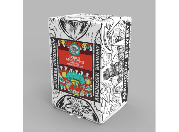 Double Apocalypse DIPA - FWK Amundsen Ferdig brygget vørter til 20L 