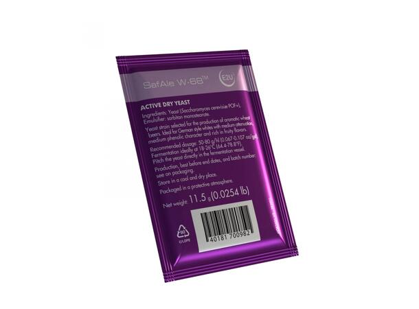 Safale W-68 German Wheat, 11.5 g Tørrgjær til Tysk hveteøl 