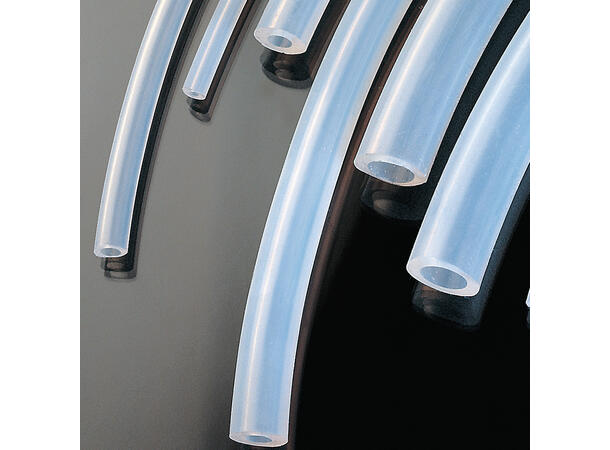 Silikonslange 6x9 mm – matvaregodkjent Pris per meter, transparent 