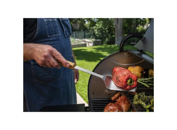 Traeger BBQ stekespade – Teak Lang og solid spade i rustfritt stål 