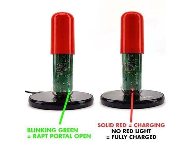 Pill Trådløs lader RAPT, komplett oppsett / Wireless 