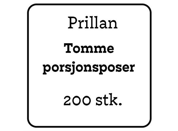 Prillan Portionsposer 200stk 