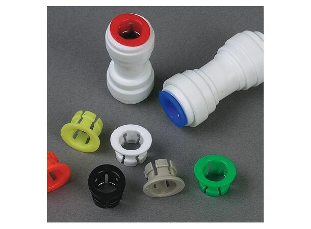 5/16" Krage Rød - Pushfit Collet Hurtigkobling - ACLP05-R/E 