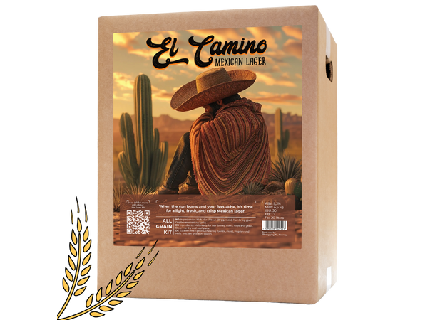 El Camino Mexican Lager allgrain ølsett Allgrain ølsett 20 liter 