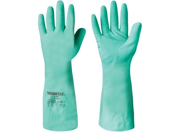 Nitrilhansker XL Chemstar Størrelse 10, matgodkjent 