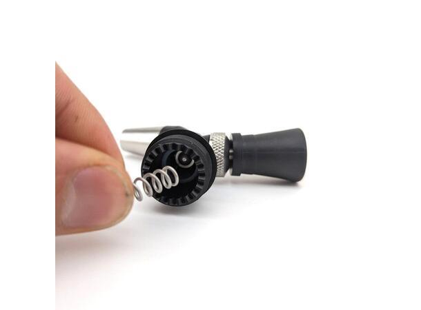 Nukatap FC & mini selvlukkende fjær Lukkefjær for Tappekran 