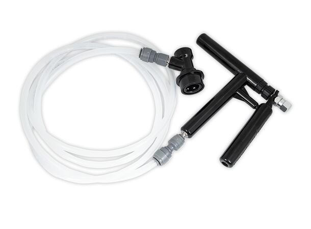 Pluto Beer Gun med slangesett inkludert ball lock kobling 