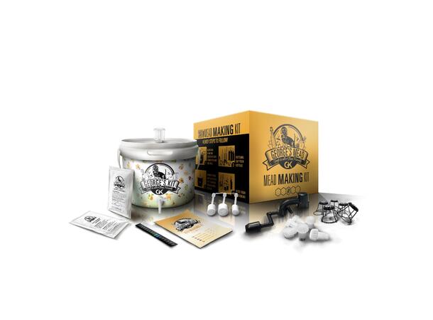 George's mjødsett 5 liter komplett Komplett sett for å lage mjød 