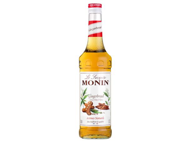 Monin Gingerbread 70 cl Blå Curacao / Curacao Bleu 