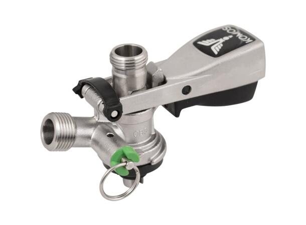 S-Type Fatkobling S.S. med PRV – 5/8" S-kobling med overtrykksventil 