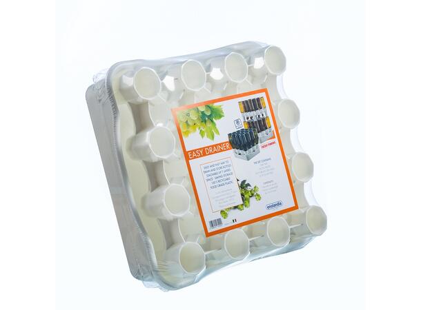 Easy Drainer Startpakke – 25/16 flasker Tørkestativ - Flaskestativ 