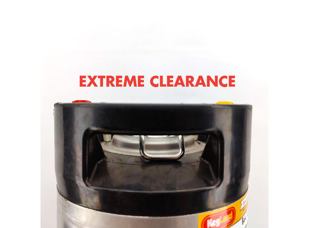 Duotight 8mm Ball Lock for CO2 - Rød ball lock m/ hurtigkobling 8mm (5/16") 