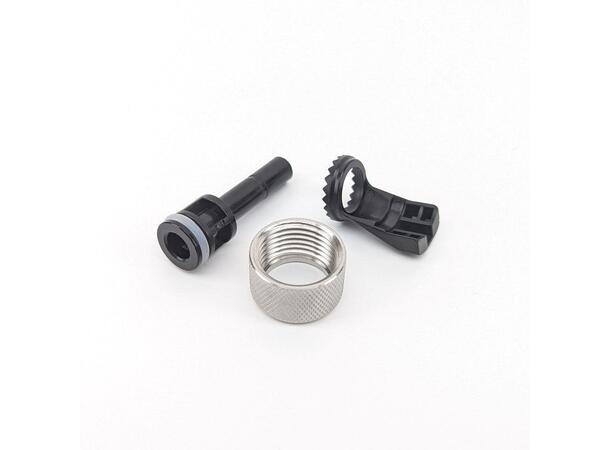 Nukatap Mini Duotight Adaptor for 8 mm festes rett på 8mm hurtigkobling 
