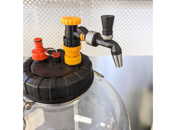 Nukatap Mini Duotight Adaptor for 8 mm festes rett på 8mm hurtigkobling 