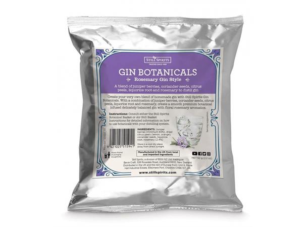 Rosemary Gin, SS Gin Botanicals Gin Krydderblanding
