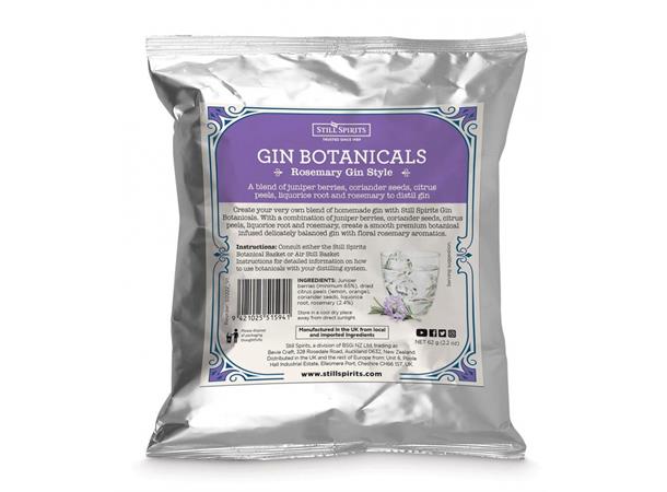 Rosemary Gin, SS Gin Botanicals Gin Krydderblanding 