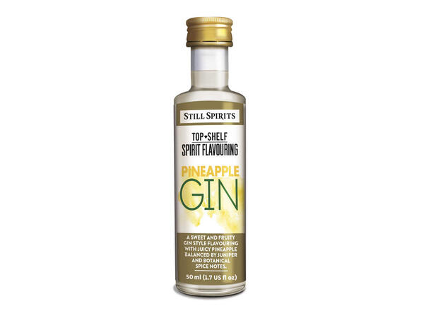 SS Top Shelf Pineapple Gin Gin med saftig ananas og einebær 