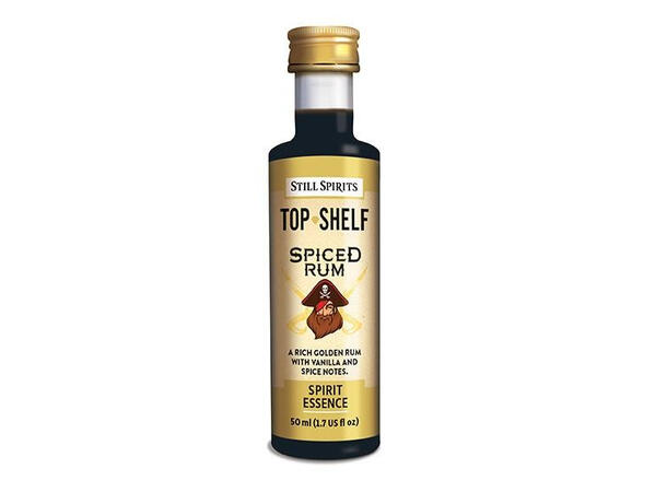 SS Top Shelf Spiced Rum Krydret romessens med vaniljepreg 