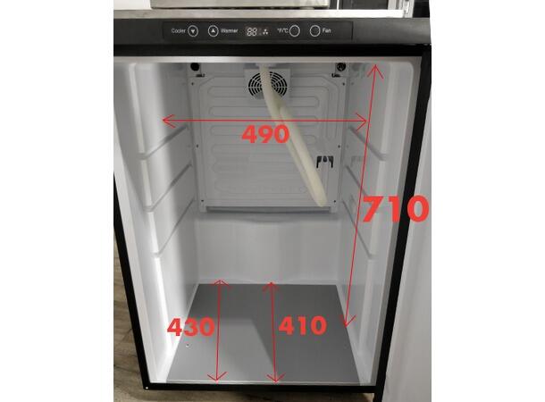 Series X Kegerator - pakke med 2 kraner Kjøleskap med tappetårn for 3 kraner 