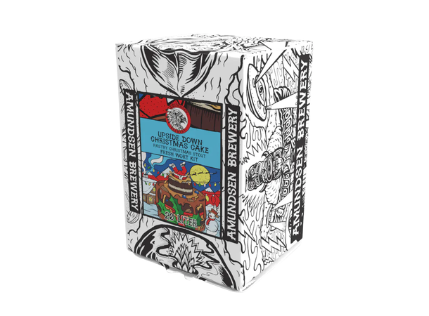 Upside Down Christmas Cake FWK Amundsen Ferdig brygget vørter til 20L 