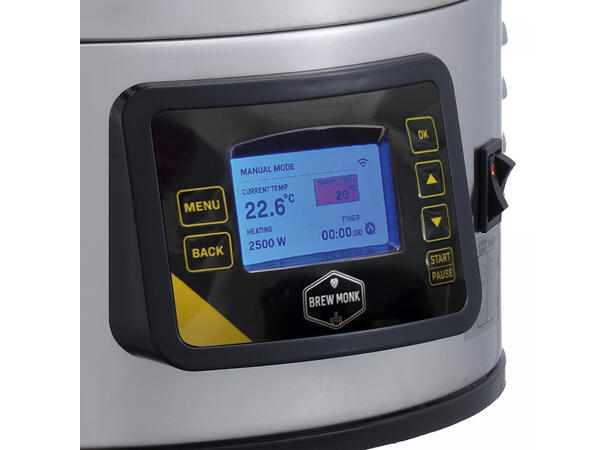 Brew Monk B40 Wi-Fi bryggesystem Alt-i-ett med pumpe og Wi-Fi (40L) 