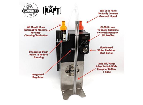 Cannular Can and Bottle Filler Fyller for flasker og bokser 