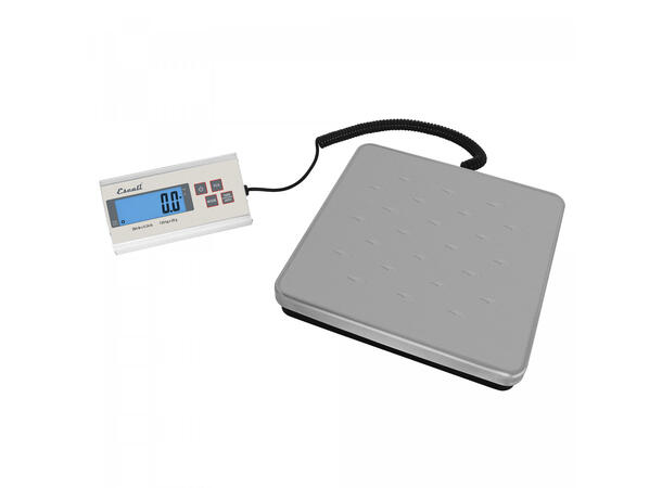 Digital vekt 120kg / 20g 30x30cm Escali Rustfri plattform med ekstern display 