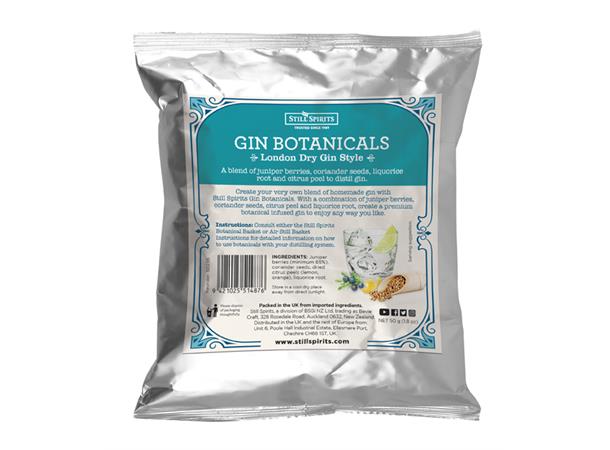 London Dry Gin, SS Gin Botanicals Gin Krydderblanding 