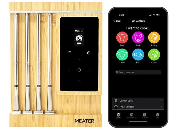 Meater Pro XL Lang og solid spade i rustfritt stål 