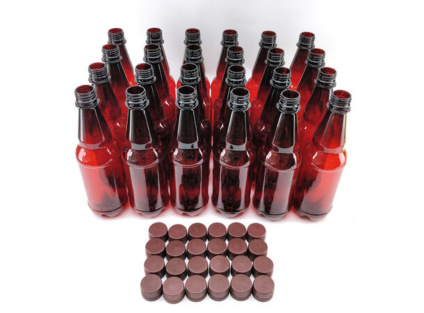 PET Ølflaske 500 ml - 1 stk. 