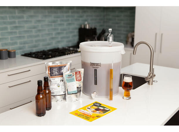 Starter Kit – Juicy IPA ølsett (23 ltr) Komplett pakke for nybegynnere 