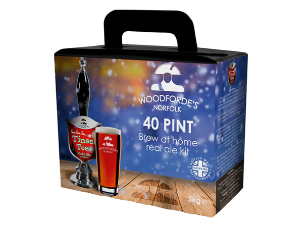 Woodfordes - Tinsel Toes 23L Juleøl Ekstrakt ølsett 