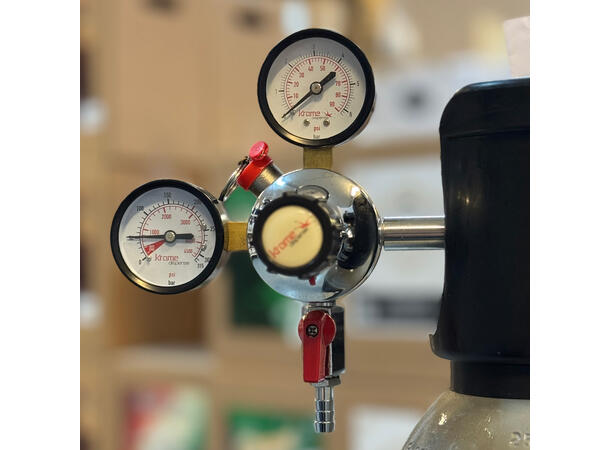 Precision Plus CO2-regulator Presis CO2-kontroll med 5/16" nippel 