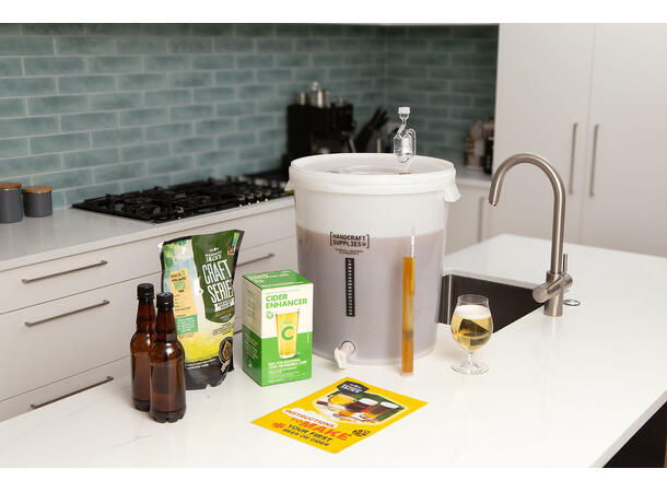 Starter Kit - Eplecider sett (23 L) Alt du trenger for 23 liter frisk cider 