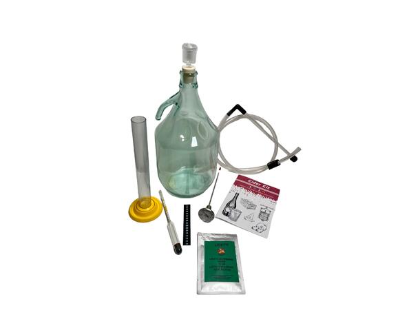 Startpakke for cider, 4 Liter Komplett sett for ciderbrygging 