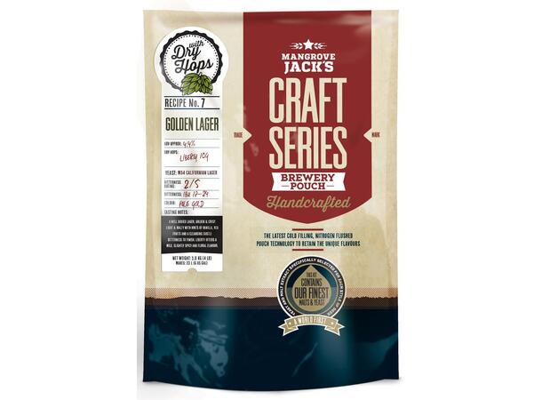 Craft Series Golden Lager – 1,8 kg #7 Gylden lager med frukt og vanilje 