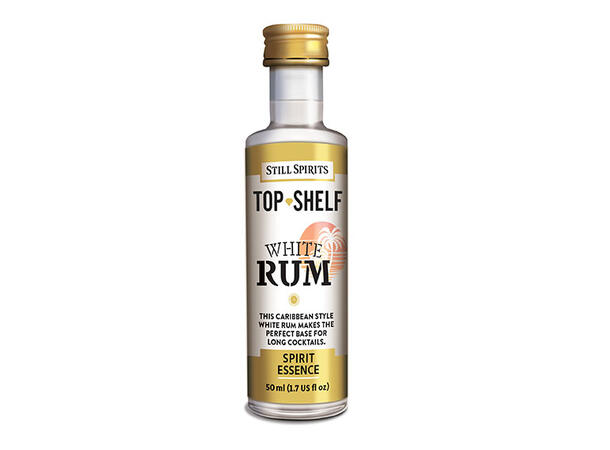 SS Top Shelf White Rum Hvit romessens med vanilje og mandel 