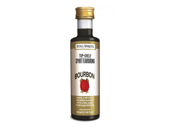 SS Top Shelf Bourbon Tørr bourbonessens med sour mash-profil 